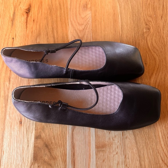 Empress Square Toe Flat Black Ballet Shoe Size EU 42 US 11 - Picture 13 of 15